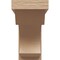 Ekena Millwork 7"W x 21"D x 14"H Classic Emerson Rough Cedar Woodgrain TimberThane Corbel, Primed Tan CORUR07X21X14EMRRCPR - alternate 2